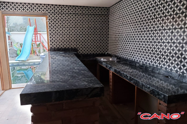 cocina de granito negro precio puebla